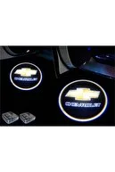 Sahlan Chevrolet Araçları Kapı Altı Led Logo Mesafe Sensörlü Yeni Nesil NKTKAPIALTIKRBN-05