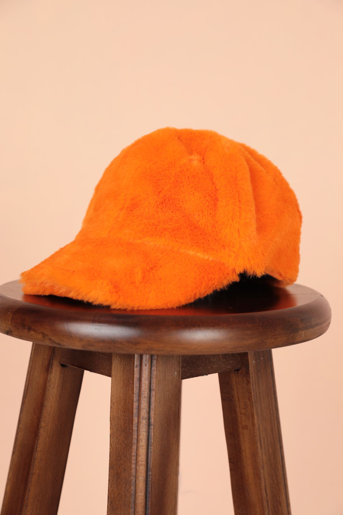 قبعة قطيفة-برتقالي TR