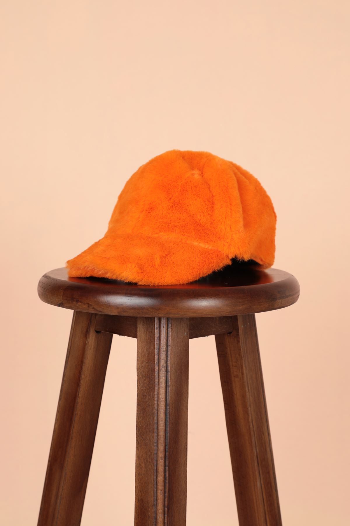 قبعة قطيفة-برتقالي TR