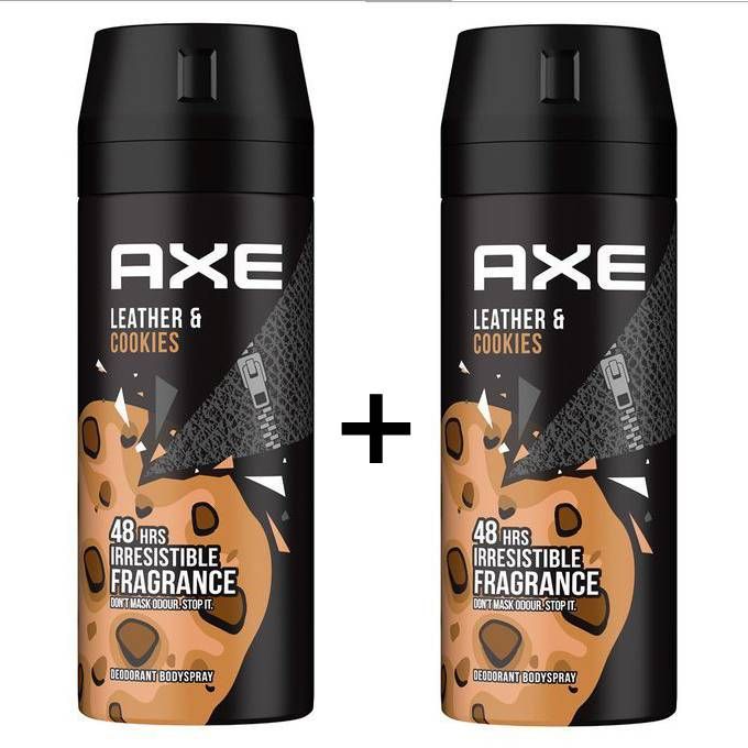 Axe Spray Deodorant Leather & Cookies 150 Ml - 2PCS31