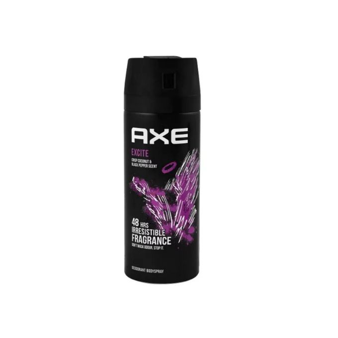 Axe Deodorant Body Spray - EXCITE ( Crisp Coconut & Black Pepper Scent ) 150Ml38